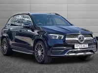 Used Mercedes GLE400 AMG line 330 HP (242 kW) 2023 Blue SUV