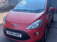 Used Ford Ka Zetec 69 HP (50 kW) 2015 Red Hatchback