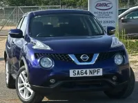 Used Nissan Juke Acenta 110 HP (80 kW) 2014 Blue SUV