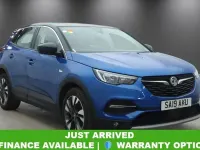 Used Vauxhall Grandland X Sport 130 HP (95 kW) 2019 Blue SUV