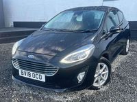 Used Ford Fiesta Zetec 2018 Black Hatchback