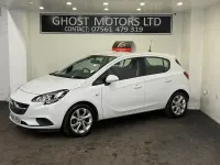 Used Vauxhall Corsa Excite 70 HP (51 kW) 2015 White Hatchback