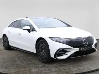 Used Mercedes EQS450+ AMG line 244 kW (333 HP) 2022 White Sedan