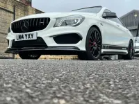 Used Mercedes CLA45 AMG 2014 White Sedan