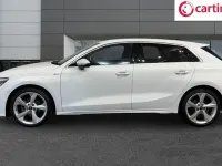 Used Audi A3 Sportback S-Line 150 HP (110 kW) 2023 White Hatchback