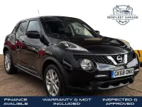 Used Nissan Juke S 110 HP (80 kW) 2018 Black SUV