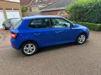 Used Skoda Fabia SE 60 HP (44 kW) 2020 Blue Hatchback