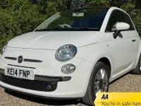 Used Fiat 500C Lounge 69 HP (50 kW) 2014 Cabriolet