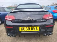 Used Mercedes C43 AMG Premium Plus 2018 Black Cabriolet