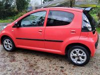 Used Citroën C1 Platinum 68 HP (50 kW) 2014 Red Hatchback
