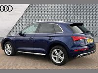 Used Audi Q5 S-Line 265 HP (194 kW) 2022 Blue SUV