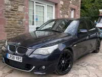 Used BMW 525 M Sport 2008 Black Sedan
