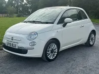 Used Fiat 500 Lounge 69 HP (50 kW) 2015 White Hatchback