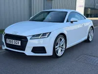 Used Audi TT S-Line 230 HP (169 kW) 2015 White Coupe