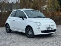 Używany Fiat 500 Pop 69 KM (50 kW) 2015 Biały Hatchback