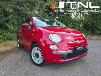 Used Fiat 500 Lounge 69 HP (50 kW) 2012 Red Hatchback