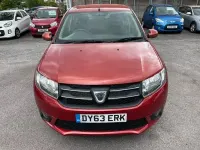 Used Dacia Sandero Lauréate 90 HP (66 kW) 2013 Red Hatchback