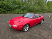 Used Mazda MX5 1990 Red Cabriolet