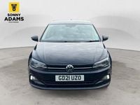 Used VW Polo Match 95 HP (69 kW) 2021 Black Hatchback