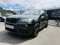 Used BMW X3 M Sport 258 HP (189 kW) 2013 Black SUV