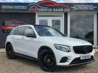 Used Mercedes GLC220 AMG line 2018 White SUV
