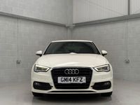 Used Audi A3 S-Line 2014 White Hatchback