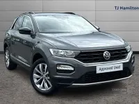 Used VW T-Roc Design 150 HP (110 kW) 2019 Grey SUV
