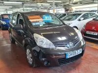 Used Nissan Note Visia 110 HP (80 kW) 2009 Black Hatchback