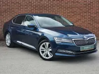 Used Skoda Superb SE L 2020 Blue Hatchback