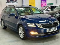 Used Skoda Octavia SE L 150 HP (110 kW) 2018 Blue Estate