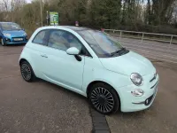 Used Fiat 500 Lounge 69 HP (50 kW) 2016 Green Hatchback