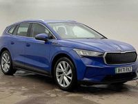 Used Skoda Enyaq iV ecoSuite 97 kW (132 HP) 2021 Energy blue SUV