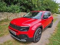 Used Jeep Avenger EV Summit 113 kW (154 HP) 2024 Red SUV