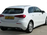 Used Mercedes A180 Executive 113 HP (83 kW) 2019 White Hatchback