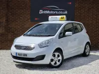 Used Kia Venga 125 HP (91 kW) 2011 White Hatchback