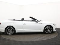 Used Audi A5 Cabriolet S-Line 190 HP (139 kW) 2018 White Cabriolet