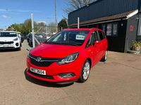 Used Vauxhall Zafira SRi 140 HP (102 kW) 2017 Red MPV