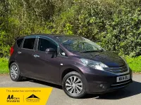 Used Nissan Note S 98 HP (72 kW) 2014 Red Hatchback