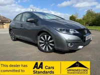 Used Honda Civic SE Plus 2016 Grey Hatchback