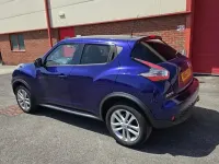 Used Nissan Juke Acenta Premium 110 HP (80 kW) 2014 Blue SUV