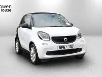 Begagnad Smart ForTwo Coupé Passion 71 HK (52 kW) 2017 Svart Sportkupé