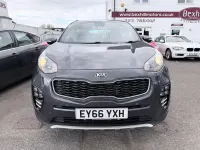 Used Kia Sportage GT-Line 136 HP (100 kW) 2016 Silver SUV