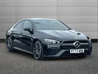 Used Mercedes CLA35 AMG Premium 306 HP (225 kW) 2023 Black Coupe