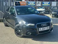 Usado Audi A1 S-Line 2014 Negro Utilitario