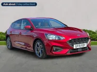 Used Ford Focus ST-Line 125 HP (91 kW) 2019 Red Hatchback