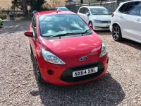 Used Ford Ka S 69 HP (50 kW) 2015 Red Hatchback