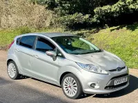 Used Ford Fiesta Titanium 96 HP (70 kW) 2009 Silver Hatchback