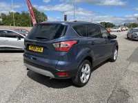 Used Ford Kuga Titanium X 120 HP (88 kW) 2018 Chrome blue SUV