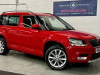 Used Skoda Yeti SE 105 HP (77 kW) 2014 Red SUV