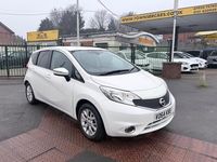 Used Nissan Note Acenta Premium 90 HP (66 kW) 2014 White Hatchback